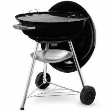 Вугільний гриль Weber Compact Kettle 57 см, чорний