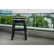 Гриль електричний Weber Lumin Compact із підставкою, чорний