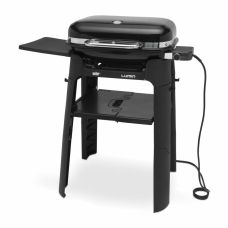 Гриль електричний Weber Lumin Compact із підставкою, чорний