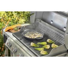 Сковорода ВОК із вставкою-пароваркою та кришкою, Weber Gourmet BBQ System, чугун