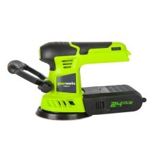 Шлифмашинка аккумуляторная Greenworks G24ROS