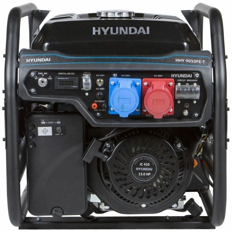 Генератор бензиновий Hyundai HHY 9050FE-T  