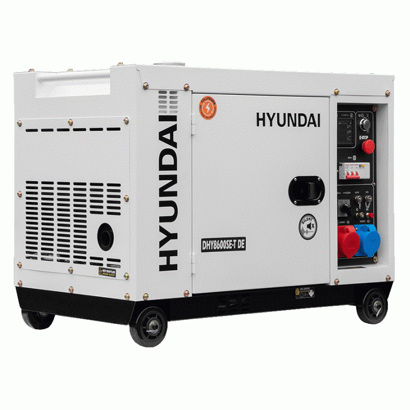 Дизельный генератор DHY 8600SE-T Hyundai Дизельный генератор DHY 8600SE-T Hyundai