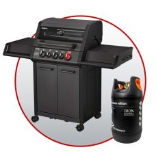 Комплект: Moronroe PRO 3 SIK Turbo Shadow и газовый баллон HPCR 24,5 л с отсекателем Комплект: Moronroe PRO 3 SIK Turbo Shadow и газовый баллон HPCR 24,5 л с отсекателем