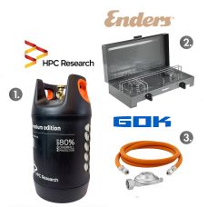 Набор: газовая плита Enders Canberra + баллон HPCR-G.5 (G.4), 24,5 л с отсекателем+ комплект подключения Набор: газовая плита Enders Canberra + баллон HPCR-G.5 (G.4), 24,5 л с отсекателем+ комплект подключения
