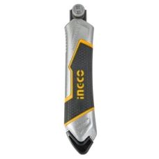 Нож сегментный 18 мм алюминиевый INGCO INDUSTRIAL