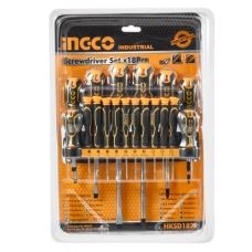 Универсальный набор отверток 18 шт. INGCO INDUSTRIAL