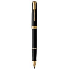Ручка-роллер Parker Sonnet 17 Matte Black Lacquer GT RB 84 822 позол.