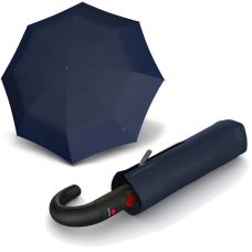 Парасоля складана Knirps T.260 Medium Duomatic Crook Handle Navy