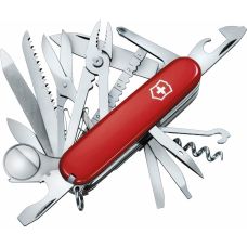 Ніж Victorinox Swisschamp 91мм/33функ/червоний