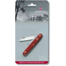 Ніж Victorinox Floral садовий 100мм/1функ/матовий червоний, блістер