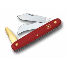 Ніж Вікторінокс садовий Budding-Pruning 3 100мм/3функ/черв.мат