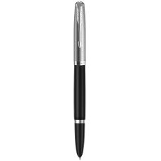 Ручка перьевая Parker Parker 51 Black CТ 55 011 хром. 