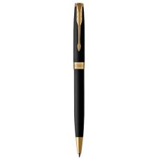 Ручка кулькова Parker Sonnet 17 Matte Black Lacquer GT BP 84832 позол.