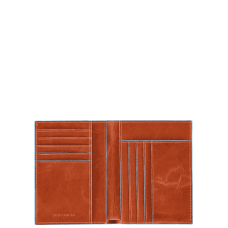 Портмоне Піквадро Blue Square Помар. верт. з відділ. для 9 кред.карт (9,5x12,5x1,5)