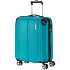 Валіза Travelite City на 4 колесах S Блакит. (40л,3,1кг) (40x55x20см)