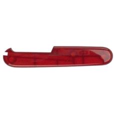 Накладка на нож Victorinox задняя, с штопором, 84 мм, прозрачная красная