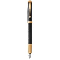 Ручка перова Parker IM 17 Premium Black GT FP F 24011 позол.