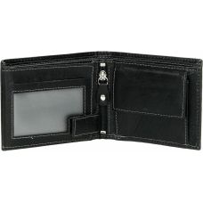 Портмоне Enrico Benetti Leather Чорн. (10,5x8,5x2,5см)