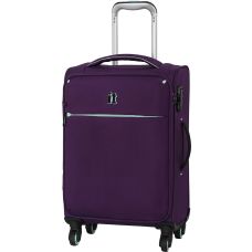 Валіза IT Luggage Glint Purple на 4 колесах S (32л,2,3кг) (36x55x21см)