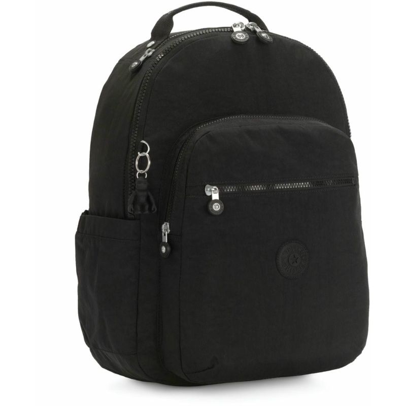 Рюкзак Kipling Basic Seoul Black Noir з відділ. д/ноутбука 15