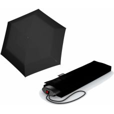 Парасоля складана Knirps AS.050 Slim Medium Manual Black