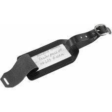 Бірка для валіз Travelite Accessories шкіряна Чорн. (5x10x0,2см)