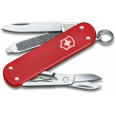 Ніж Victorinox Classic SD Alox Colors Sweet Berry, 58мм/5функ/рифл/червоний