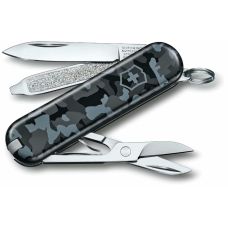 Нож Victorinox Classic SD Vx0.6223.942 58 мм/7 функций/син.камуфляж