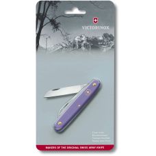 Ніж Victorinox Floral садовий 100мм/1функ/матовий фіолетовий, блістер