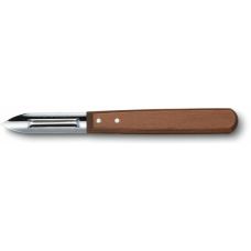 Овощечистка Victorinox 2 лезвия, с дерев. ручкой, коричневая