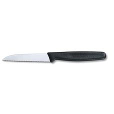 Кухонний ніж Victorinox Paring, 8 см, з чорн. ручкою
