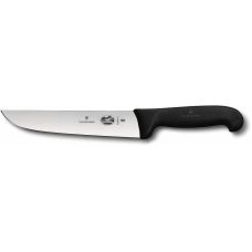 Кухонний ніж Victorinox Fibrox Butcher Vx5.5203.18, 18 см, з чорн. ручкою