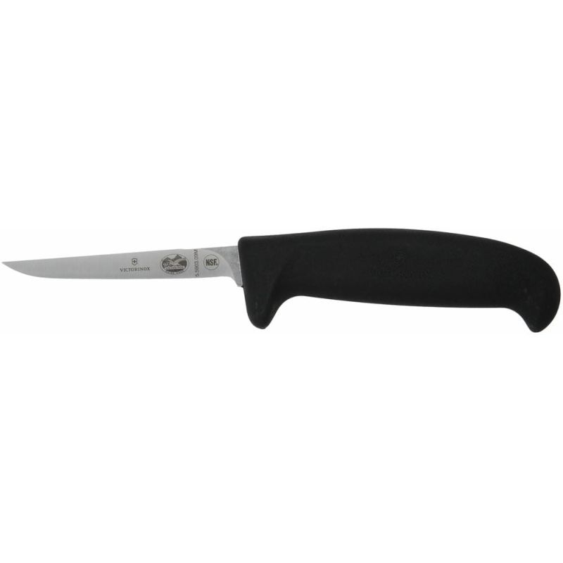 Кухонний ніж Victorinox Fibrox Poultry 5.5903.09M, Medium 9 см, з чорн. ручкою