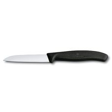 Кухонный нож Victorinox SwissClassic Paring, 8 см, с черн. ручкой