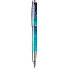 Ручка перьевая Parker IM 17 Premium SE Last Frontier Submerge CT FP F 25 211 хром 