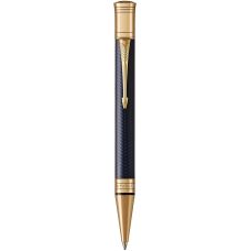 Ручка Паркер Duofold Prestige Blue Chevron позол. кул.