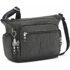 Сумка Kipling Peppery Gabbie S Black Peppery жіноча наплічна Чорн. (7л) (29x22x16,5см)