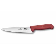 Кухонный нож Victorinox Fibrox Kitchen, 15 см, с красн. ручкой