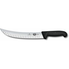 Кухонний ніж Victorinox Fibrox Butcher Vx5.7323.25, 25 см, з чорн. ручкою