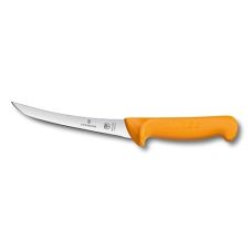 Кухонный нож Victorinox Swibo Boning, 16 см, гибкий, с желт. ручкой