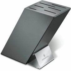 Подставка Victorinox Swiss Modern бук, серая, для 6 ножей