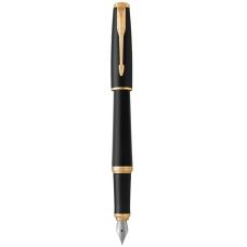 Ручка перова Parker Urban 17 Muted Black GT FP F 30 011 позол.