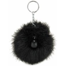 Брелок Kipling Style-It Pompom Monkey True Black Чорн. (11x8x7см)