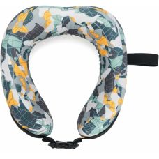 Подушка для шиї Kipling Go Your Own Way Neck Pillow Camo Map Різнокольор. (13x17x13см)