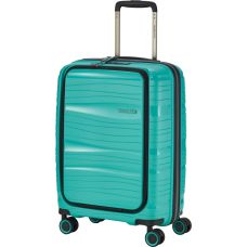 Валіза Travelite Motion на 4 колесах S з карманом д/ноутбука 15,6" Синій. (43л,2,5кг) (39x55x23см)