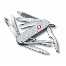 Нож Victorinox Minichamp Alox 58мм/15функ/рифл/серебристый