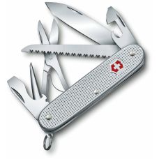 Нож Victorinox Farmer X 93мм/10функ/рифл/серебристый