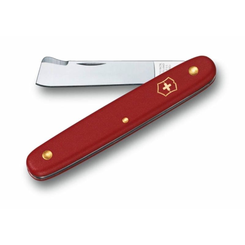 Нож Victorinox Budding Combi садовый 100мм/2функ/матовый красный Нож Victorinox Budding Combi садовый 100мм/2функ/матовый красный