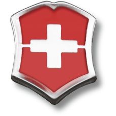 Значок Victorinox Swiss emblem, красный